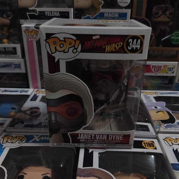 Funko Pop Janet Van Dyne 344 Marvel Ant-Man and the Wasp - Picture 1 of 7